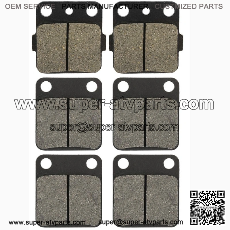 Brake Pads for Raptor 350 YFM350 2004-2013 Front Rear Brakes