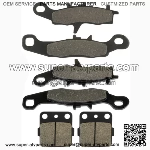 Brake Pads for Kawasaki KFX450R KFX 450 R 2008-2014 Front Rear Brakes