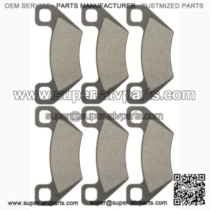 Front Rear Brake Pads for Arctic Cat Mud Pro 650 4X4 H1 2010 / 4X4 2010 2011
