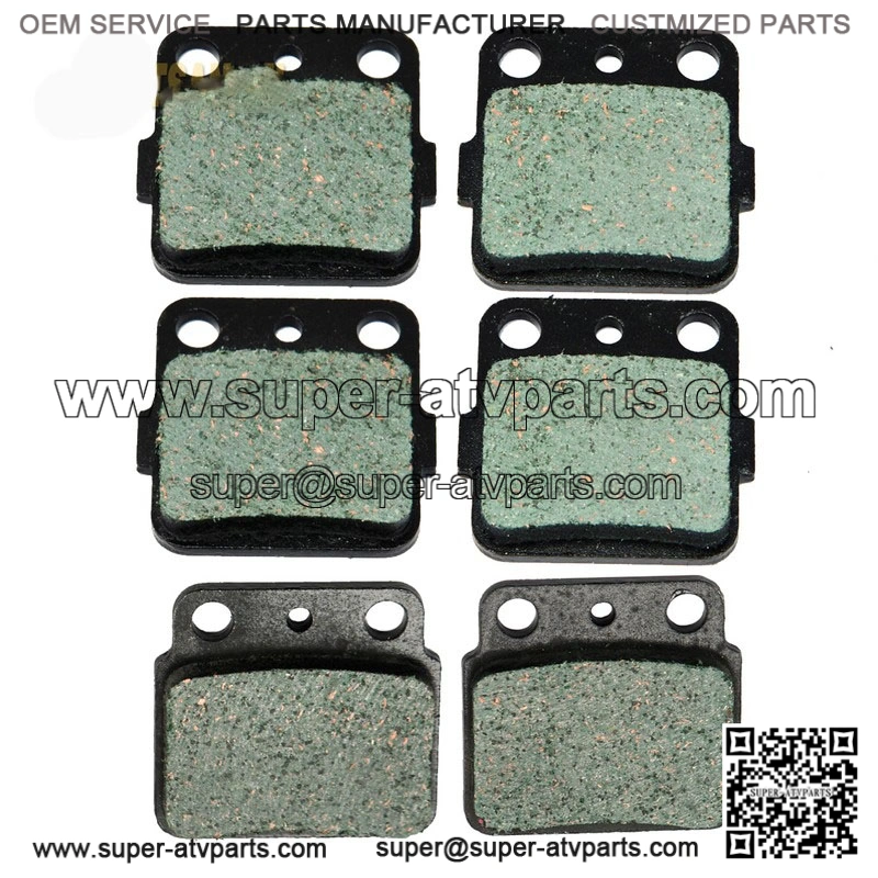 Front Rear High Performance Brake Pads For Arctic Cat DVX 400 Sport 2004-2008