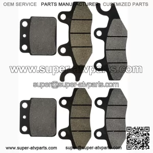 Front & Rear Brake Pads for Suzuki LTR450 LT-R450 Quadracer 450 2006-2014