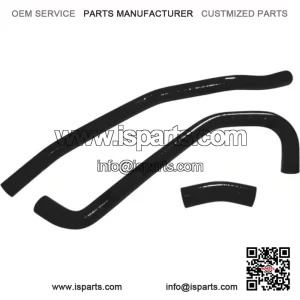 Black Radiator Hose Kit for Yamaha YFM700R Raptor 700 (2006-2023) ATV UTV