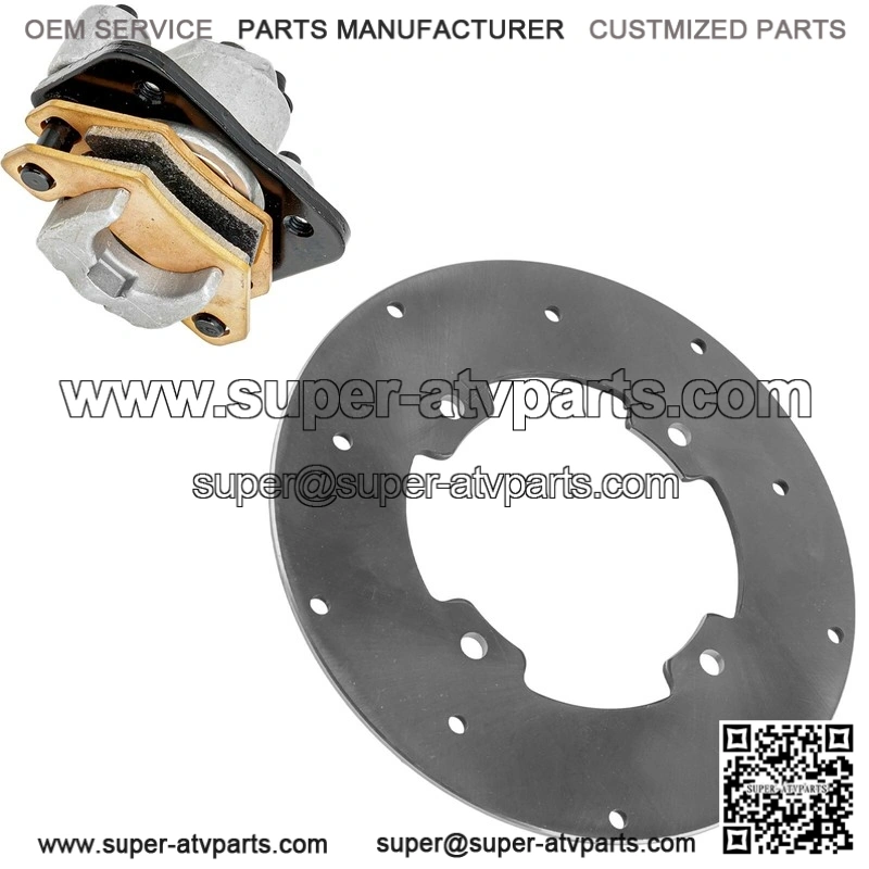 For Arctic Cat 550 XT 2013-2015 Front left or Rear Brake Disc w/Caliper - Image 3
