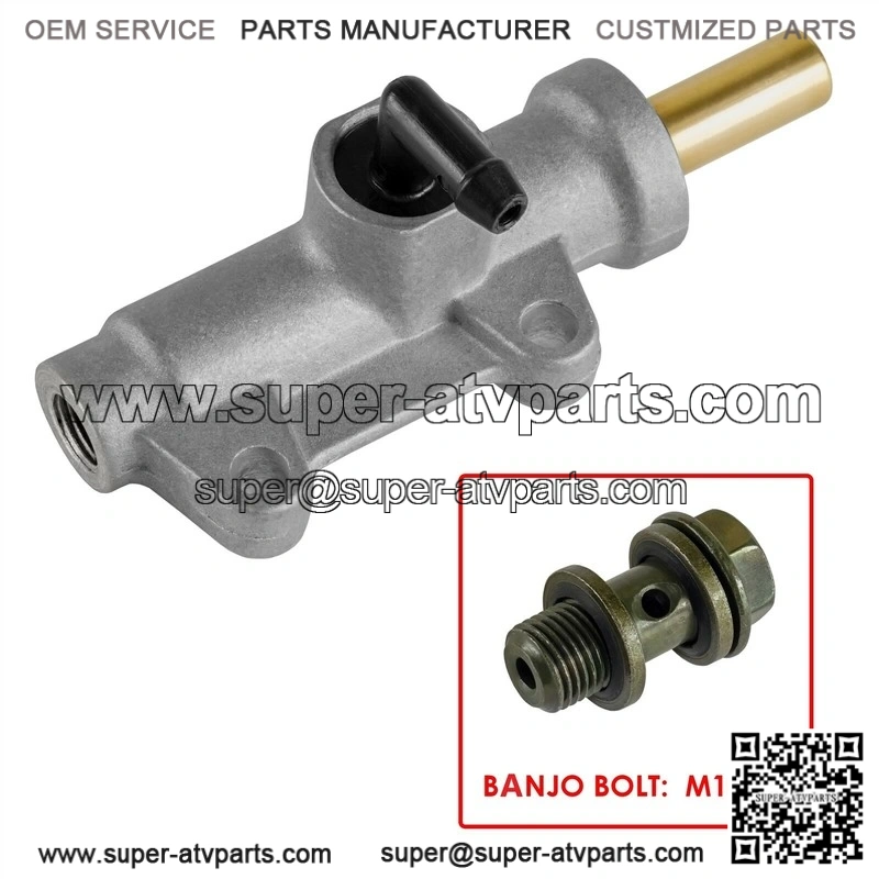 Rear Brake Caliper with Master Cylinder and Reservoir for Polaris Trail Blazer 250 2001-2003 - Image 3