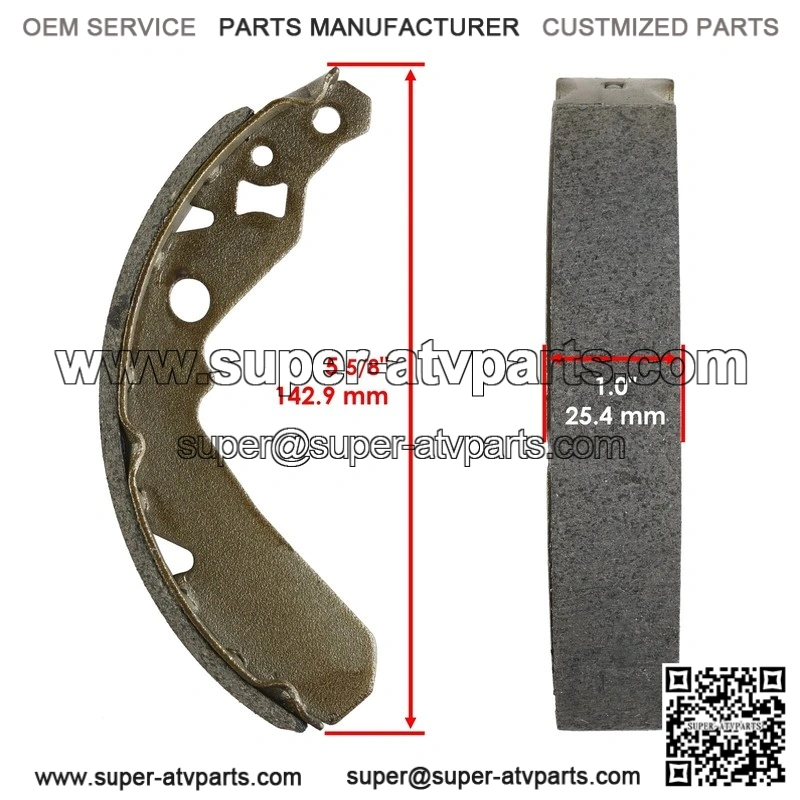 Front Brake Cylinder Left or Right with Brake Shoe for Kawasaki Mule 610 KAF400 2005-2009 - Image 3