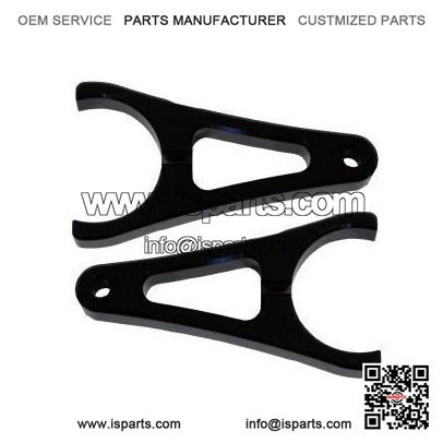 Black Horizontal Clip On Light Mount for ATV UTV (1.5 Inch)
