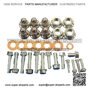 Complete Engine Bolt Kit (Full Top & Bottom End, Internal & External) for Honda TRX250R