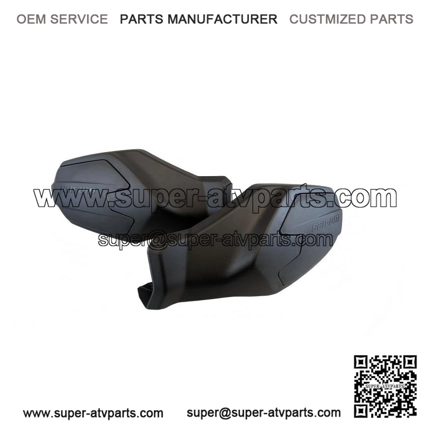 Handlebar Air Deflector Kit Wind Guard, OEM BRP, for Outlander G3 850/1000R XT Limited.
