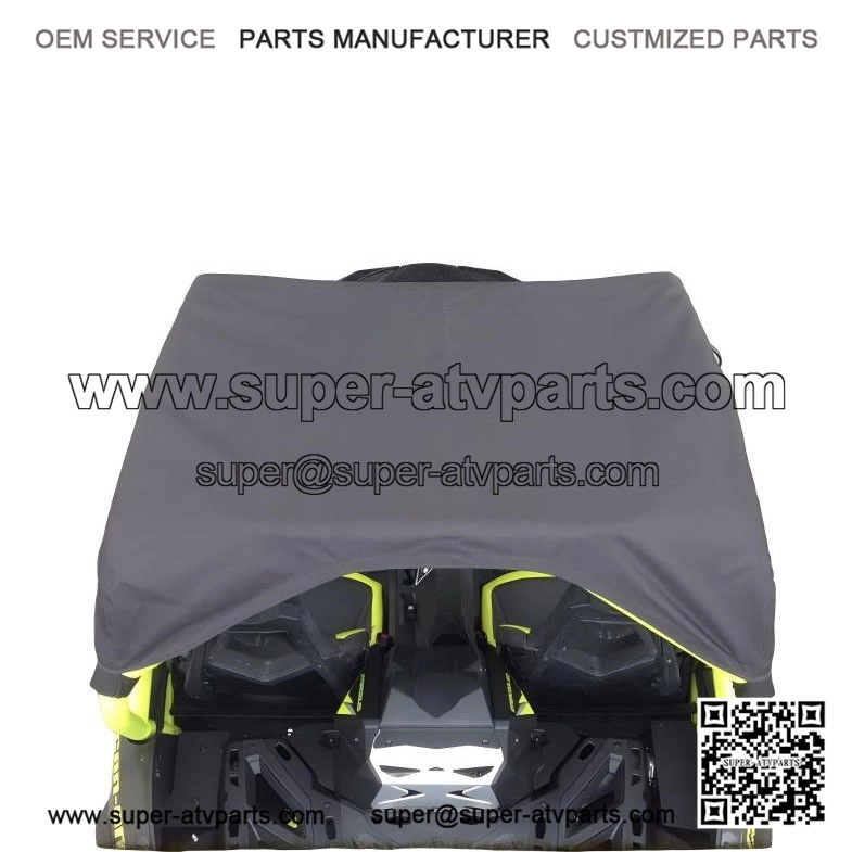 Yr 2013-15, CAN AM COMMANDER 800 1000, UTV SOFT TOP ROOF SHADE COVER, Durable Nylon