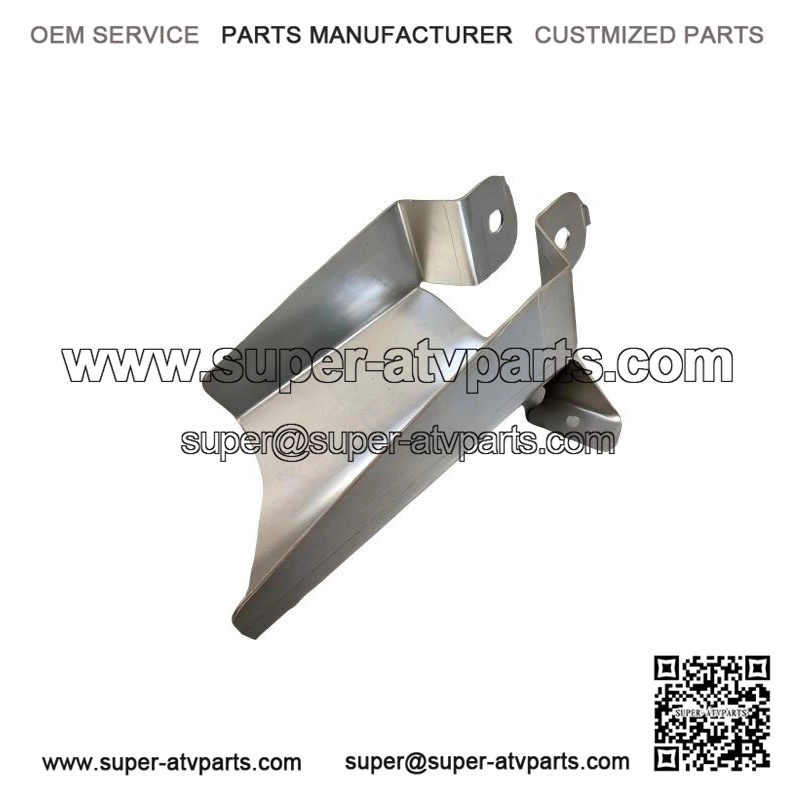 Heat Shield 705210324, OEM Canam G2 ATV, left hand rear shock.