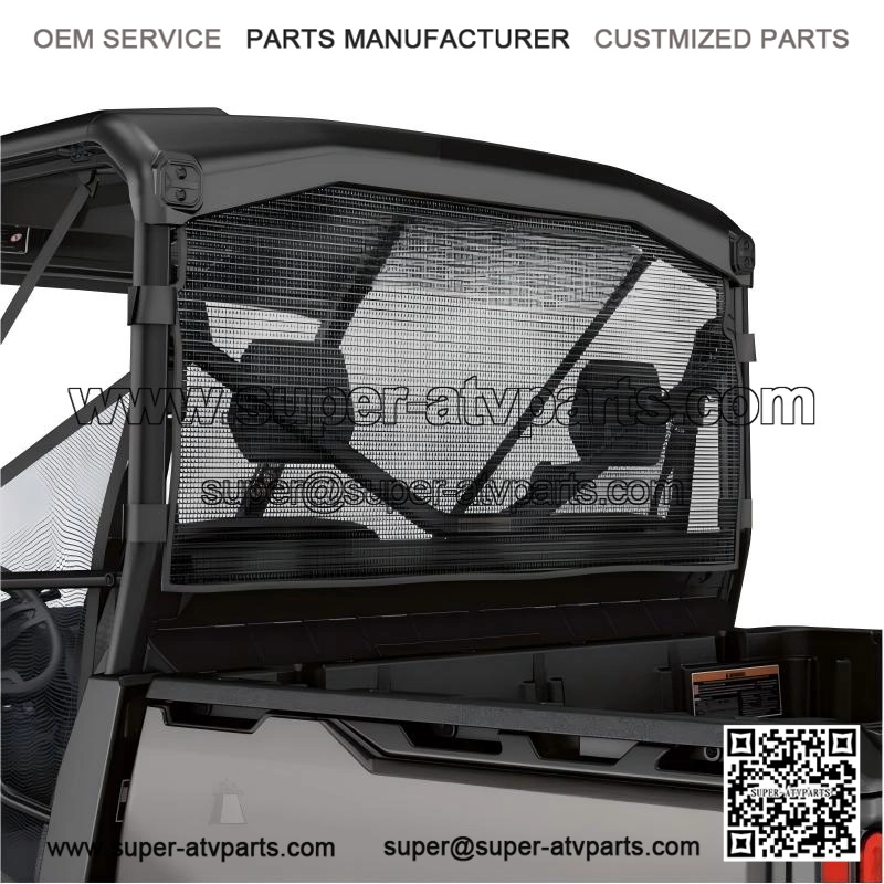 Rear OEM Window Screen 715002851, Can Am 2016+ Defender.