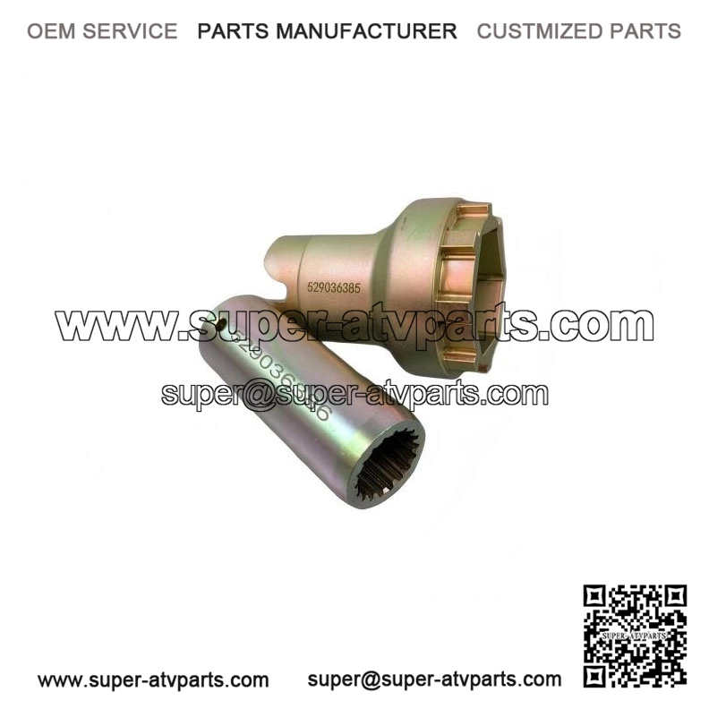 Front Differential Socket, Pinion Spline Holder and Nut Removal Tools, Can Am.