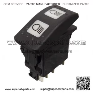 Hi/Low Light Switch 710001725, OEM Can Am 2011-2017 Commander and Maverick.