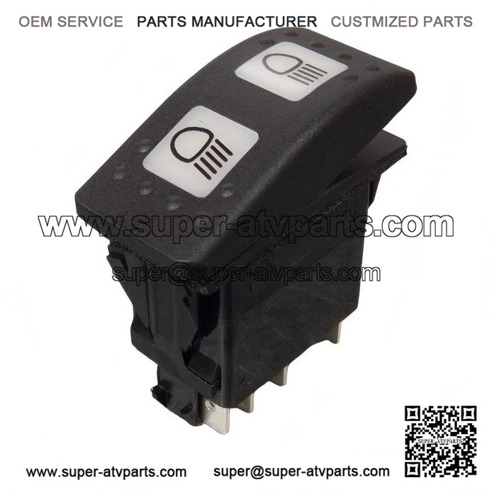 Hi/Low Light Switch 710001725, OEM Can Am 2011-2017 Commander and Maverick.