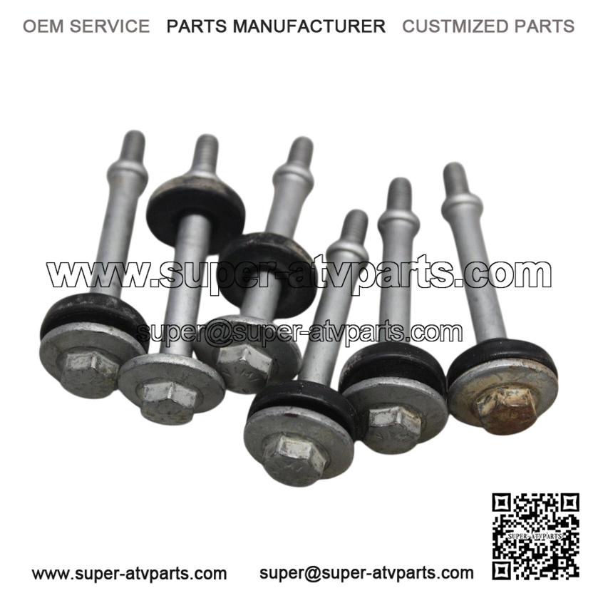 VALVE COVER SCREW 6PCS M6X47.9 420240906 for 2004 CAN AM BOMBARDIER DS 650