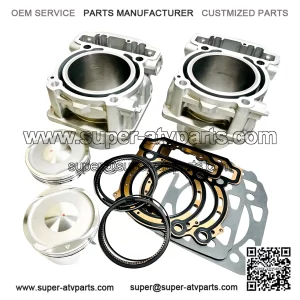 For Outlander Renegade 1000 ?C Stock Bore Cylinder Top End Rebuild Parts Kit.