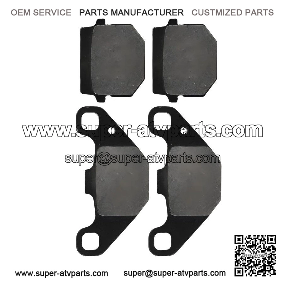 Front Rear Brake Pads for Can-Am V43022Mac000 V45150Dgf00H V45151Dgf00Hbkll
