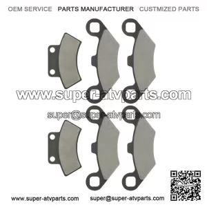 Front Rear Brake Pads??Polaris Xplorer 300 4X4??1996 1997 1998 1999 2000