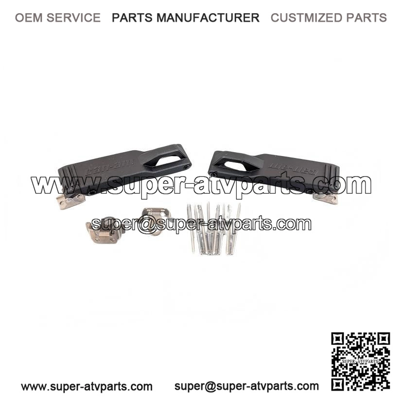 Latch Assembly Kit 715002435, Replacement, fits Storage, Cooler and Audio Box, CAN AM.