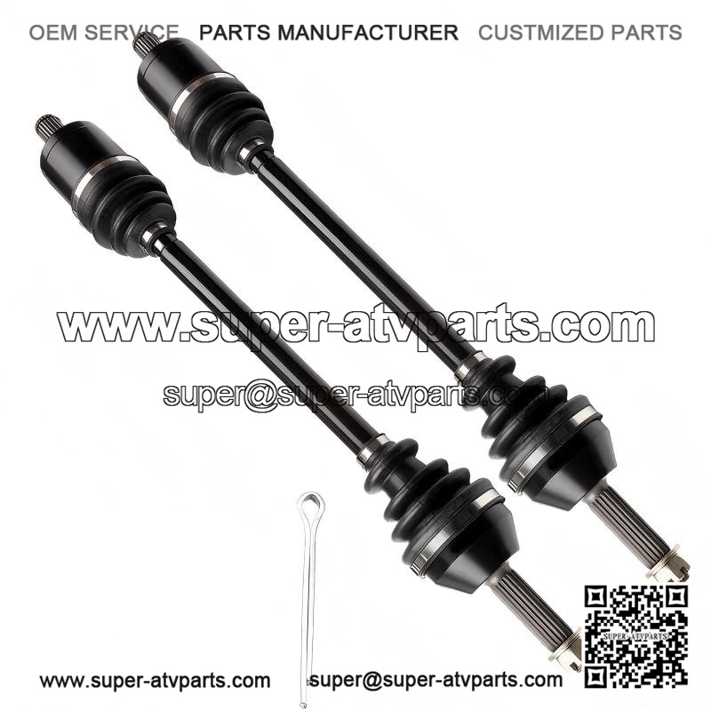 For Polaris Ranger XP 700 2005-2007, Left & Right, Pair New Front CV Axles