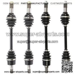 Fits Yamaha Grizzly 550 2009-2014, Front & Rear & Left & Right, 4 CV Axles