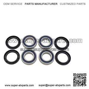 Both Rear Wheel Bearings And Seals??Yamaha Grizzly 660 YFM660??2002