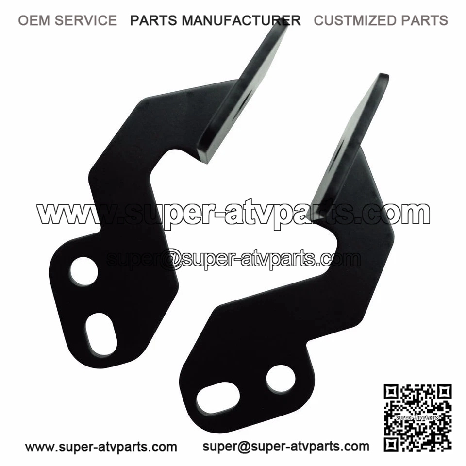 For UTV Polaris RZR Off Road ?C A Pillar LED Light Work Light Mounting Bracket Pair.